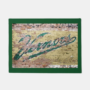 Vernors Wand Ann Arbor Michigan Vintag Fußmatte