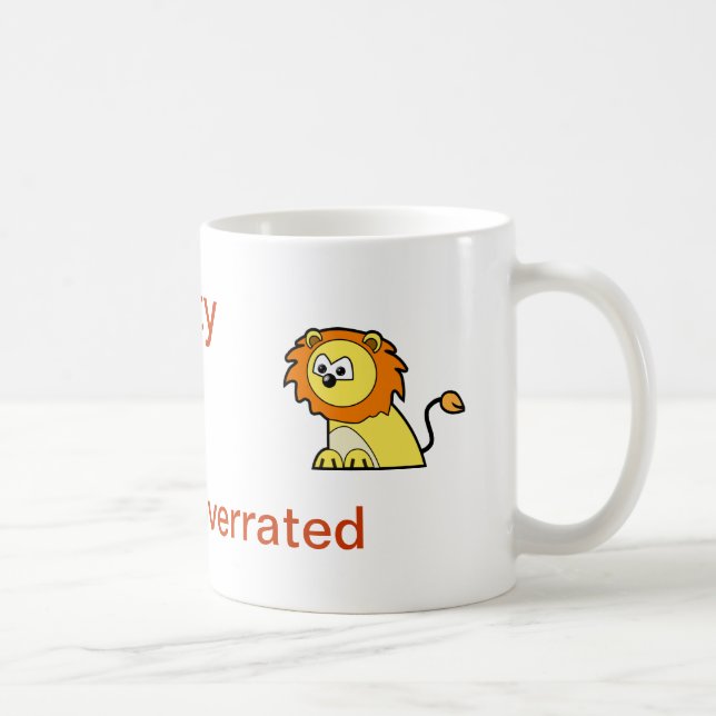 Vernunft ist überbewertet kaffeetasse (Rechts)