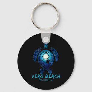 Vero Beach Florida Meeresschildkröten Strand Liebh Schlüsselanhänger