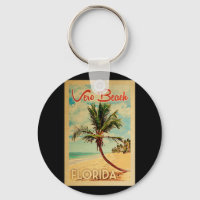 Vero Beach Florida Palm Tree Beach Vintage Reisen