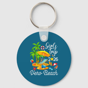 Vero Beach Florida Sommer Tropischer Sommer Vibes Schlüsselanhänger