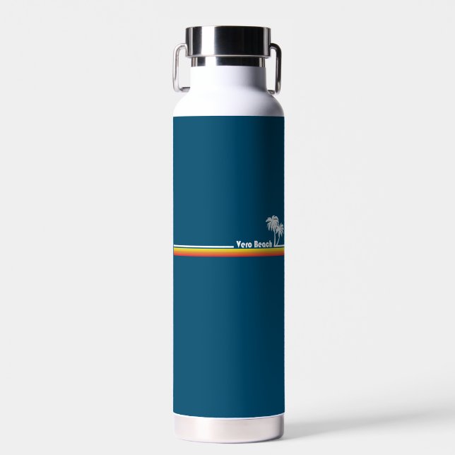 Vero Beach Florida Trinkflasche (Vorne)