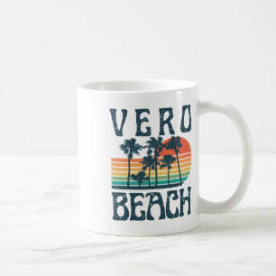 Vero Florida Strand Sommerurlaub Vintage Kaffeetasse