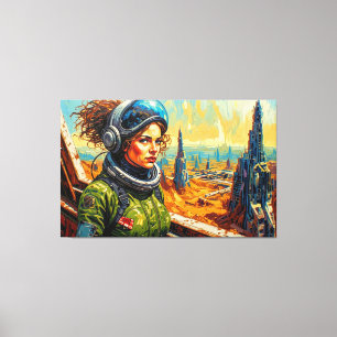 VERÖDUNG AM ENDE DER WELT 8 LEINWANDDRUCK