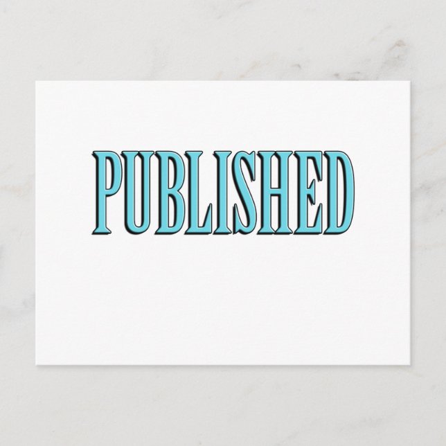 Veröffentlicht Postkarte (Vorderseite)