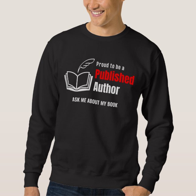 VERÖFFENTLICHTER AUTHOR SWEATSHIRT (Vorderseite)