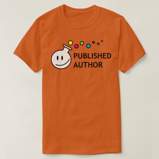 VERÖFFENTLICHTER AUTOR 1 T-Shirt (Design vorne)