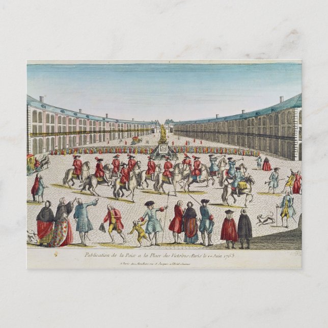 Veröffentlichung des Friedens Postkarte (Vorderseite)