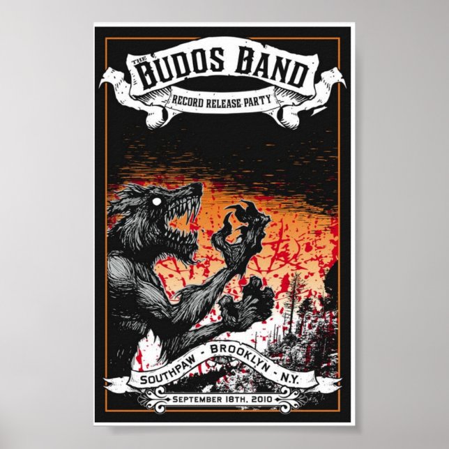 Veröffentlichung von Budos Band III-Datensätzen Poster (Vorne)