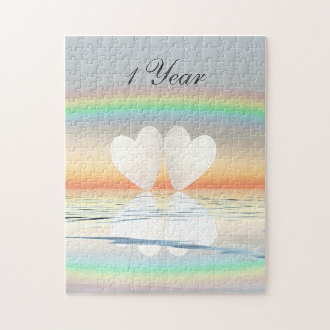 Veröffentlichung zum ersten Jahrestag Puzzle (Vertikal)