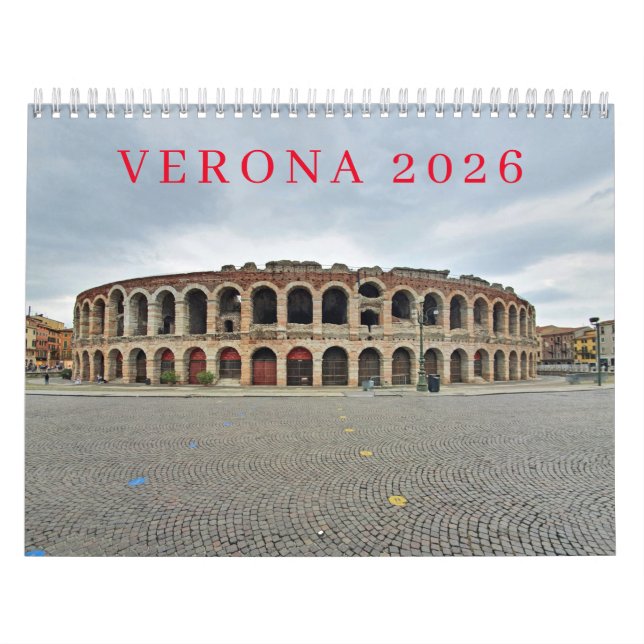Verona 2026 calendar kalender (Titelbild)