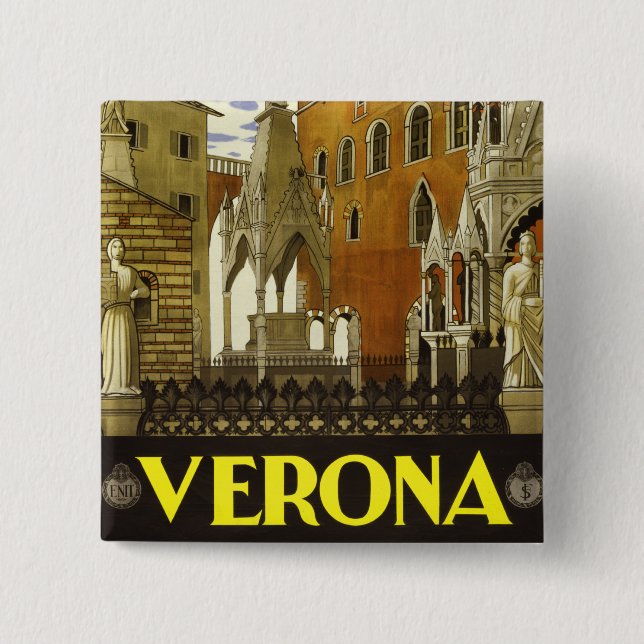 Verona Button (Vorderseite)