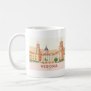 Verona Italien Pastel Travel - Julias Balkon Kaffeetasse