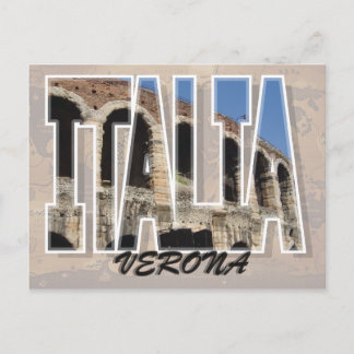 Verona, Italien Postcard Postkarte