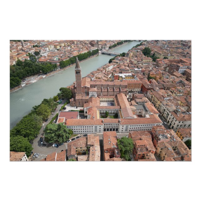 Verona Italien Poster (Vorderseite)