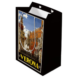 Verona Italien Vintage Reisetaschen Mittlere Geschenktüte