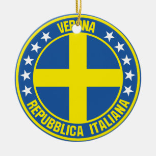Verona Keramik Ornament