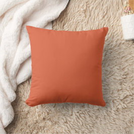 Verona Sunset Orange Solid Color Kissen