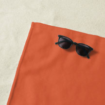 Verona Sunset Orange Solid Color