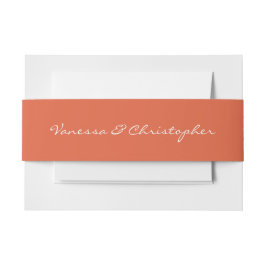 Verona Sunset Wedding Einladungsbanderole