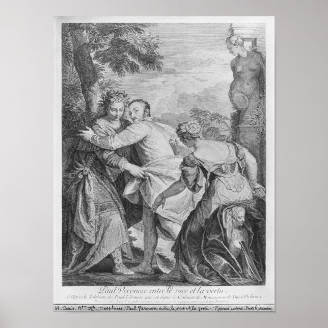 Veronese zwischen Vice und Virtue Poster (Vorne)