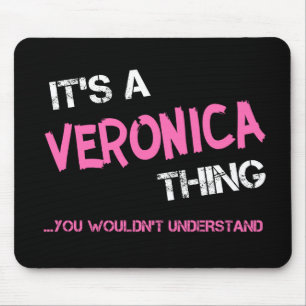 Veronica, was man nicht den Namen verstehen würde Mousepad
