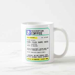 Verordnungs-Kaffee-Tasse - addieren Sie Ihren Tasse
