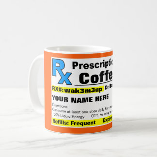 Verordnungs-Kaffee-Tasse Tasse