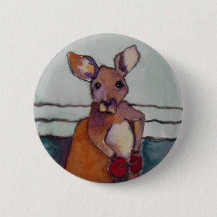 "VERPACKEN-KÄNGURU," - Knopf Button
