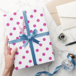 Verpacken Sie Ihr Geschenk in rosaroter Charme Geschenkpapier