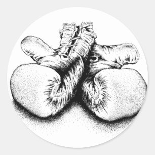 Verpacken-T - Shirts und Geschenke Runder Aufkleber