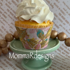 Verpacker für Cupcake, Floral cupcake