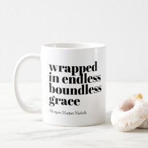 verpackt in endlos unendliche Tasse