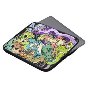 verpackt in Party Dragons Laptopschutzhülle