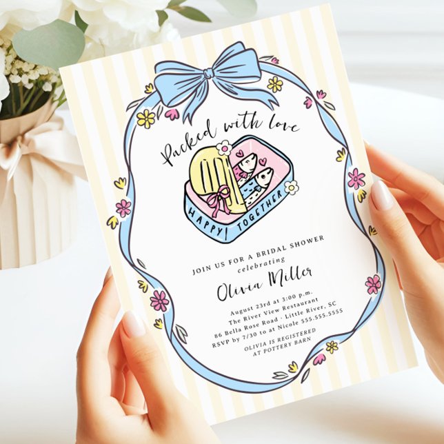 verpackt mit Liebe Brautparty Einladung (Von Creator hochgeladen)