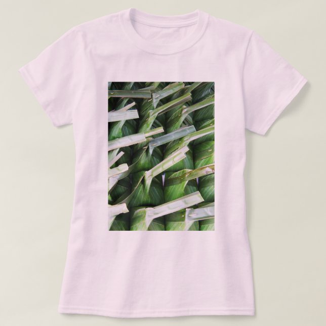verpackte Bananenleaf-Packungen T-Shirt (Design vorne)
