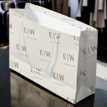 Verpackung für kundenspezifische Monogram-Unterneh