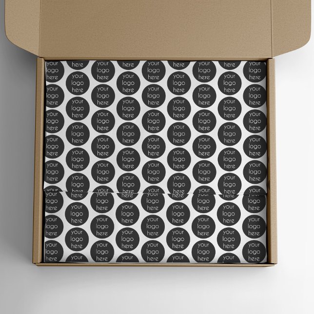 Verpackung für personalisierte Firmenlogos Seidenpapier (Von Creator hochgeladen)