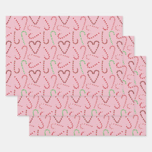 Verpackung für Zuckerrohr 3 Packungen Geschenkpapier Set