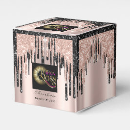Verpackung Logo Rose Black Beauty Tropfen Geschenkschachtel