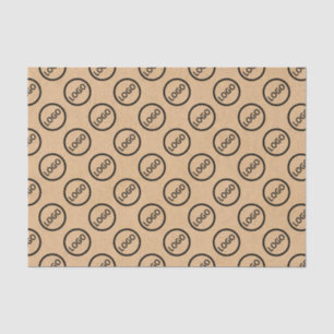 Verpackung von Logos für kundenspezifische Markenb Seidenpapier