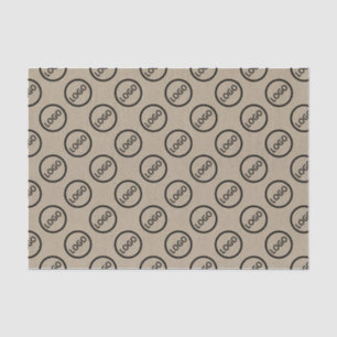Verpackung von Logos für kundenspezifische Markenb Seidenpapier