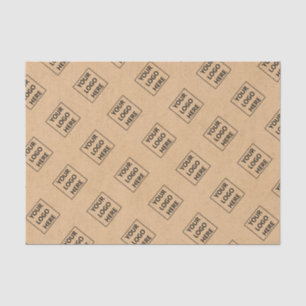Verpackung von Logos für kundenspezifische Markenb Seidenpapier