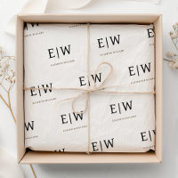 Verpackung von Unternehmen mit weißer schwarzer Ma