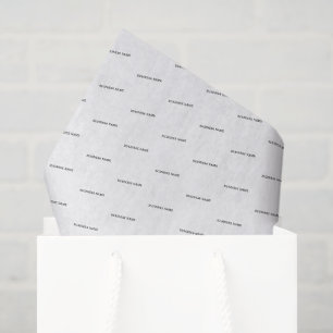 Verpackungen für kundenspezifische Markenprodukte Seidenpapier