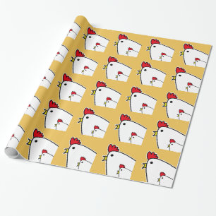 Verpackungspapier für Hühner Geschenkpapier