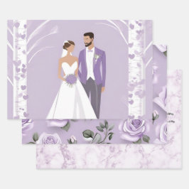 Verpackungspapier Geschenkpapier Set