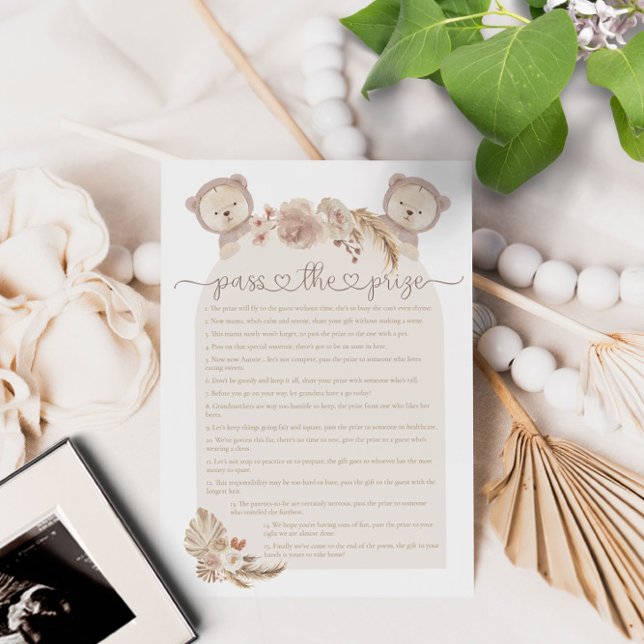 Verpassen Sie das Twins Teddy Bear Baby Shower Gam (Von Creator hochgeladen)