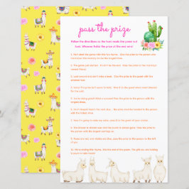 Verpassen Sie den Preis Baby Shower Game - Colorfu