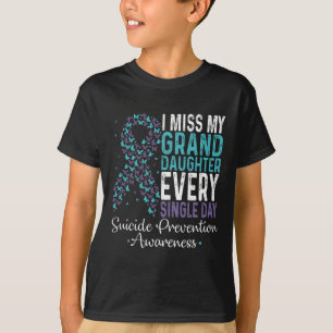 Verpassen Sie meine Enkelin jeden Single Suizidprä T-Shirt